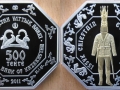 KAZAKHSTAN 500 TENGE 2011 - CHEF ISSYK