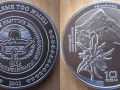 KIRGHIZSTAN 10 SOM 2002 - EDELWEISS