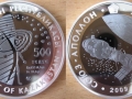 KAZAKHSTAN 500 TENGE 2009 - SOYUZ APOLLO